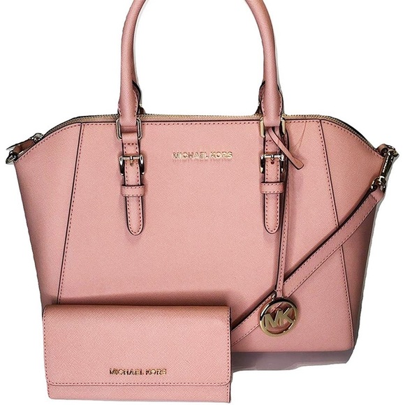 🎁Michael Kors Pink Satchel - Picture 4 of 5